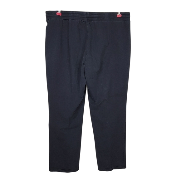 Lauren Ralph Lauren Sweatsuit Women Size 2X Black Quilted Jacket Mock Neck - Picture 7 of 11